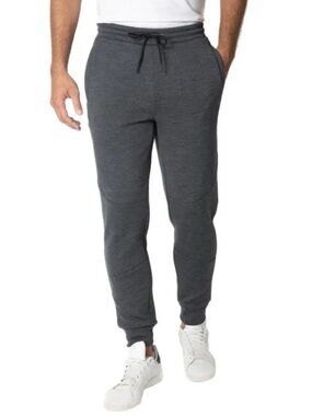 Spyder Active Men's XL Dark Gray Jogger Pants Bonded Fleece Back Pocket M1035